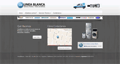 Desktop Screenshot of lineablanca.com.ar